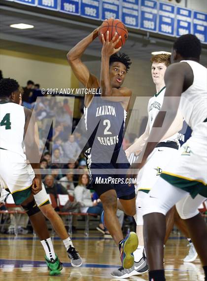 Thumbnail 2 in Christ School vs. Hamilton Heights Christian Academy (Dr Pepper Classic) photogallery.