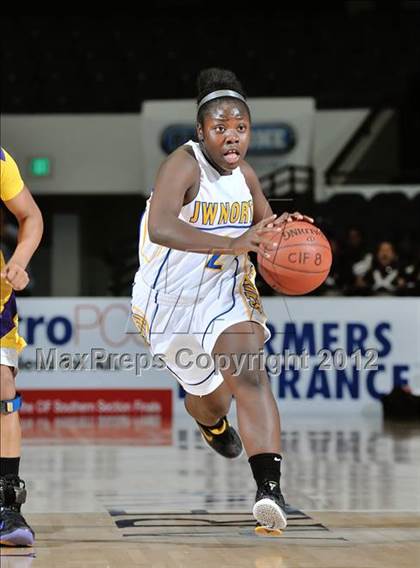 Thumbnail 2 in JW North vs. Lynwood (CIF SS D2AA Final) photogallery.