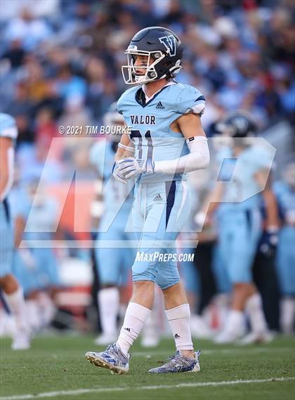 Thumbnail 1 in Valor Christian vs. Cherry Creek (CHSAA 5A Final) photogallery.