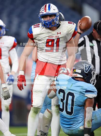 Thumbnail 2 in Valor Christian vs. Cherry Creek (CHSAA 5A Final) photogallery.