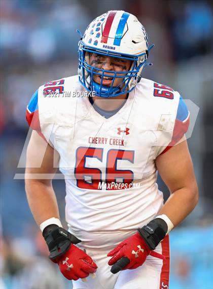 Thumbnail 2 in Valor Christian vs. Cherry Creek (CHSAA 5A Final) photogallery.