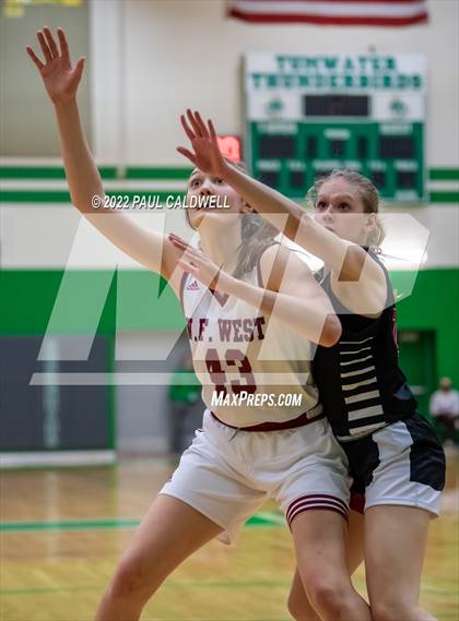 Thumbnail 1 in WF West vs Archbishop Murphy (WIAA 2A Regional Playoff) photogallery.