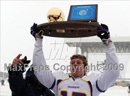 Thumbnail 3 in Greensburg Central Catholic vs. Lancaster Catholic (PIAA Class AA Final) photogallery.