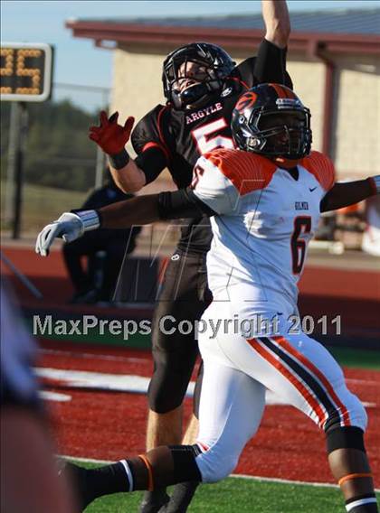 Thumbnail 1 in Argyle vs. Gilmer (3A Division 2 Region 2 Regional Final) photogallery.