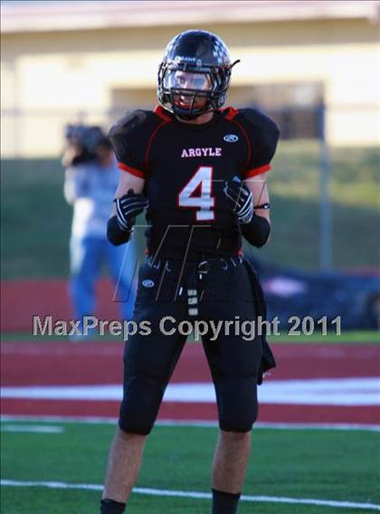 Thumbnail 2 in Argyle vs. Gilmer (3A Division 2 Region 2 Regional Final) photogallery.