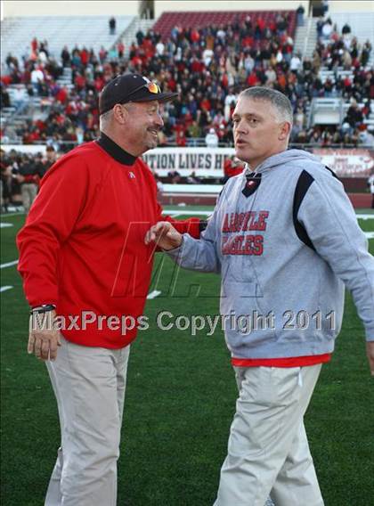 Thumbnail 3 in Argyle vs. Gilmer (3A Division 2 Region 2 Regional Final) photogallery.