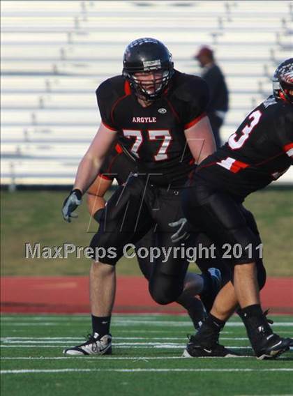 Thumbnail 2 in Argyle vs. Gilmer (3A Division 2 Region 2 Regional Final) photogallery.