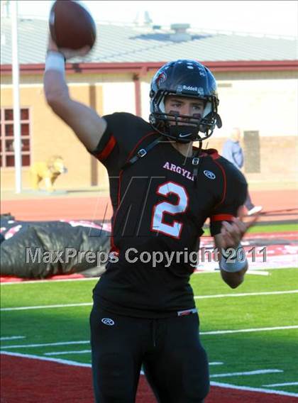 Thumbnail 2 in Argyle vs. Gilmer (3A Division 2 Region 2 Regional Final) photogallery.