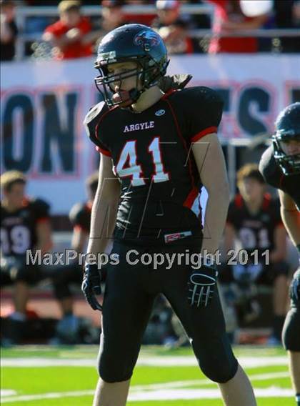 Thumbnail 1 in Argyle vs. Gilmer (3A Division 2 Region 2 Regional Final) photogallery.