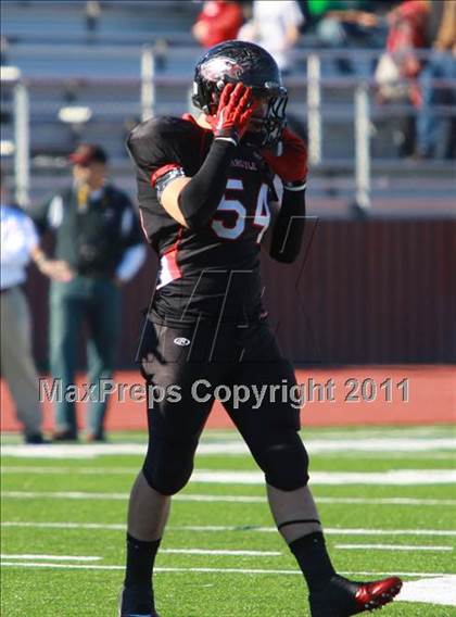 Thumbnail 3 in Argyle vs. Gilmer (3A Division 2 Region 2 Regional Final) photogallery.