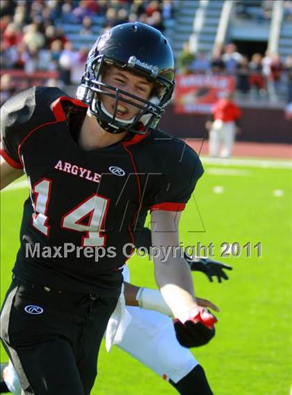 Thumbnail 3 in Argyle vs. Gilmer (3A Division 2 Region 2 Regional Final) photogallery.