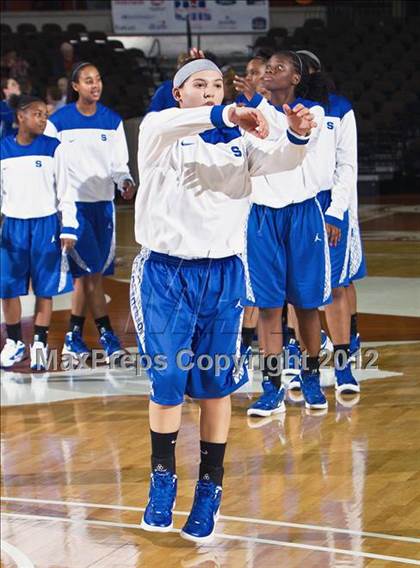 Thumbnail 3 in Mansfield Summit vs. Barbers Hill (UIL 4A Semifinal) photogallery.