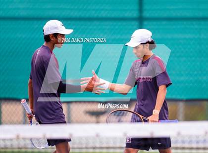 Thumbnail 1 in AIA D1 Doubles Finals photogallery.