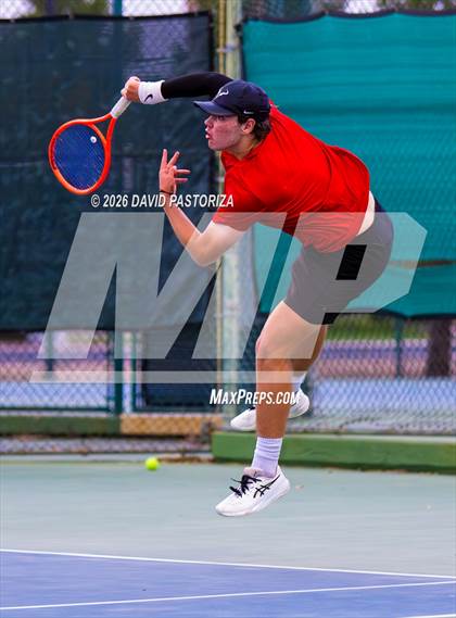 Thumbnail 3 in AIA D1 Doubles Finals photogallery.