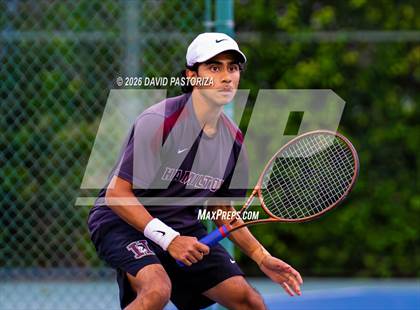 Thumbnail 2 in AIA D1 Doubles Finals photogallery.