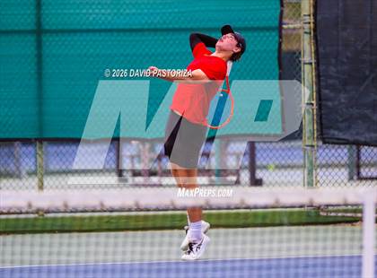 Thumbnail 2 in AIA D1 Doubles Finals photogallery.