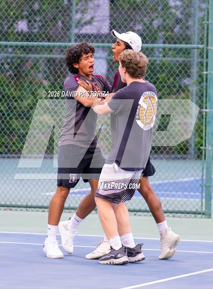 Thumbnail 2 in AIA D1 Doubles Finals photogallery.
