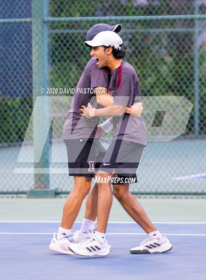 Thumbnail 3 in AIA D1 Doubles Finals photogallery.