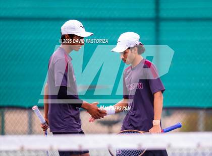 Thumbnail 2 in AIA D1 Doubles Finals photogallery.