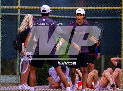 Thumbnail 1 in AIA D1 Doubles Finals photogallery.