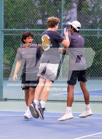 Thumbnail 1 in AIA D1 Doubles Finals photogallery.