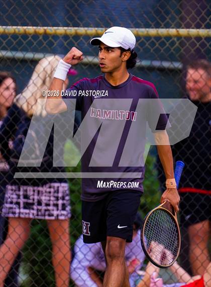 Thumbnail 2 in AIA D1 Doubles Finals photogallery.
