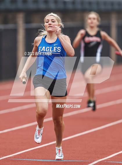 Thumbnail 1 in GIAA State 4x100m Relay Prelim photogallery.