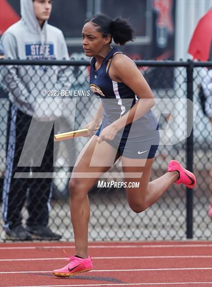 Thumbnail 2 in GIAA State 4x100m Relay Prelim photogallery.