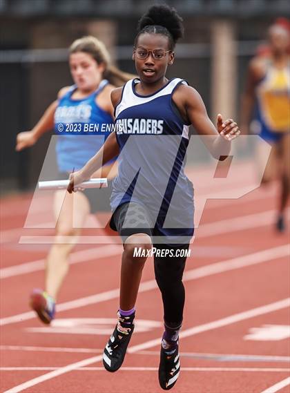 Thumbnail 3 in GIAA State 4x100m Relay Prelim photogallery.