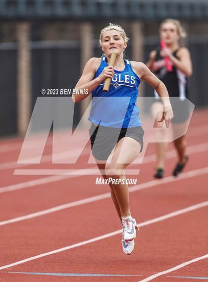 Thumbnail 2 in GIAA State 4x100m Relay Prelim photogallery.