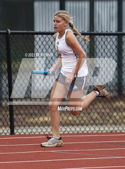 Thumbnail 1 in GIAA State 4x100m Relay Prelim photogallery.