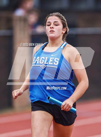 Thumbnail 1 in GIAA State 4x100m Relay Prelim photogallery.