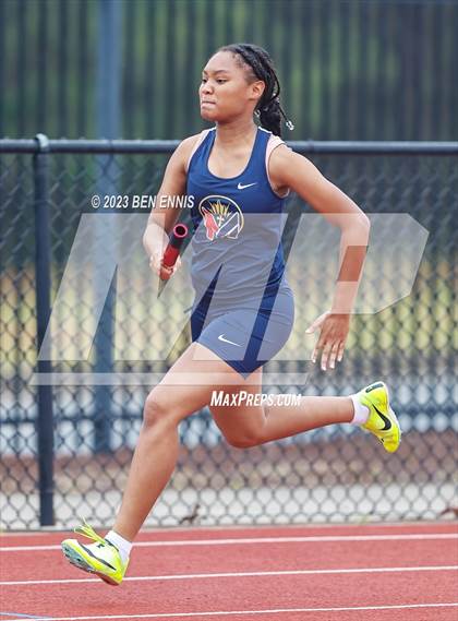 Thumbnail 2 in GIAA State 4x100m Relay Prelim photogallery.