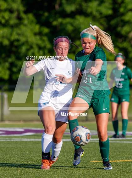 Thumbnail 1 in Forest Hills Central vs Forest Hills Northern (MHSAA District 2 Round 2 Playoff) photogallery.