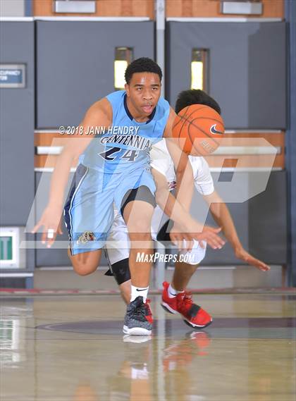 Thumbnail 3 in Miller vs. Centennial (Rancho Mirage Holiday Invitational) photogallery.