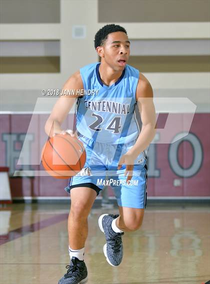 Thumbnail 2 in Miller vs. Centennial (Rancho Mirage Holiday Invitational) photogallery.