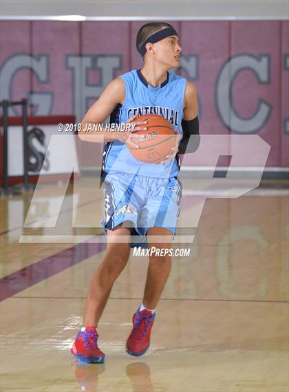 Thumbnail 2 in Miller vs. Centennial (Rancho Mirage Holiday Invitational) photogallery.