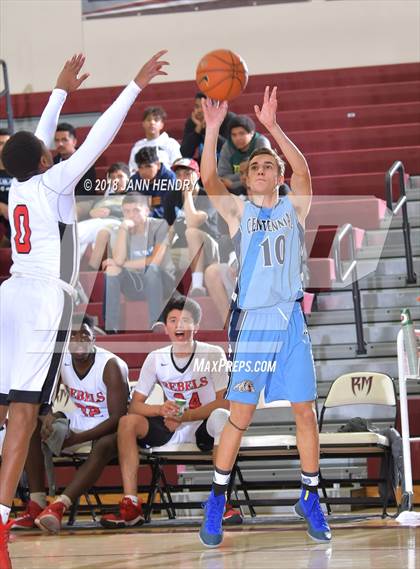 Thumbnail 3 in Miller vs. Centennial (Rancho Mirage Holiday Invitational) photogallery.