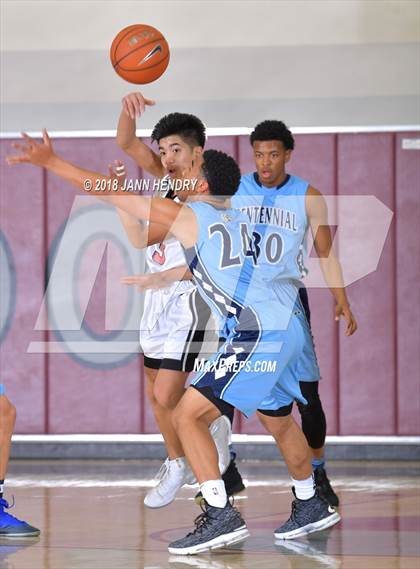 Thumbnail 3 in Miller vs. Centennial (Rancho Mirage Holiday Invitational) photogallery.