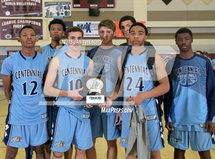 Thumbnail 3 in Miller vs. Centennial (Rancho Mirage Holiday Invitational) photogallery.