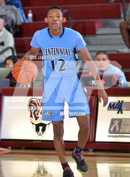 Thumbnail 2 in Miller vs. Centennial (Rancho Mirage Holiday Invitational) photogallery.