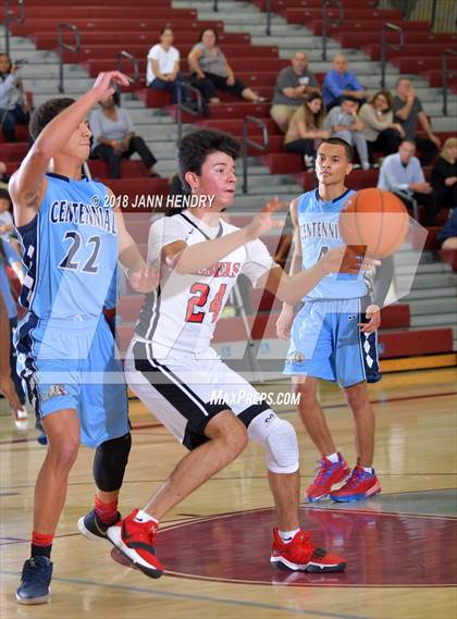 Thumbnail 1 in Miller vs. Centennial (Rancho Mirage Holiday Invitational) photogallery.