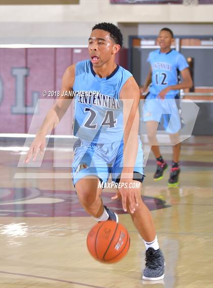 Thumbnail 2 in Miller vs. Centennial (Rancho Mirage Holiday Invitational) photogallery.