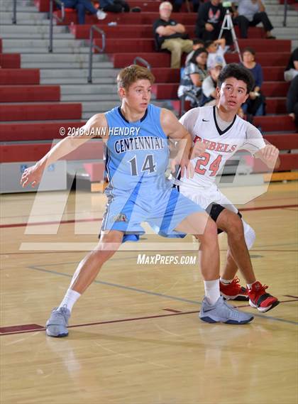 Thumbnail 2 in Miller vs. Centennial (Rancho Mirage Holiday Invitational) photogallery.