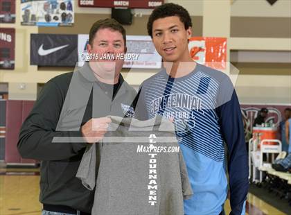 Thumbnail 1 in Miller vs. Centennial (Rancho Mirage Holiday Invitational) photogallery.