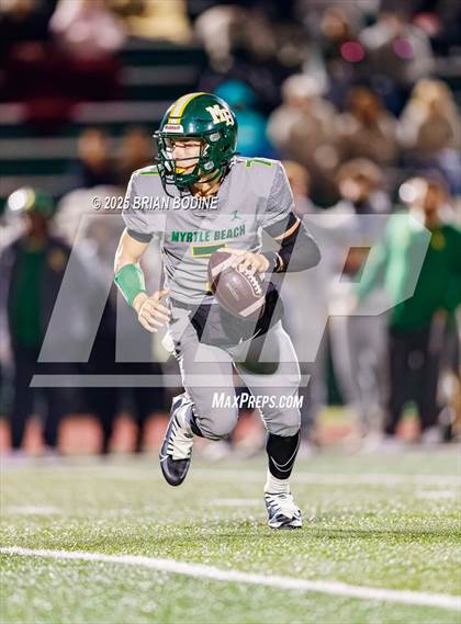 Thumbnail 3 in West Florence vs Myrtle Beach (SCHSL 5A Div 2 Round 2) photogallery.