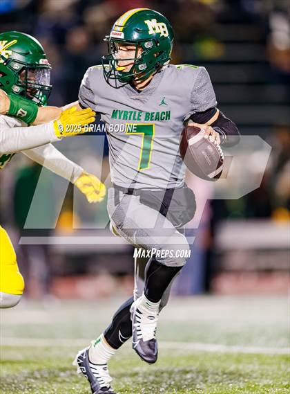 Thumbnail 2 in West Florence vs Myrtle Beach (SCHSL 5A Div 2 Round 2) photogallery.