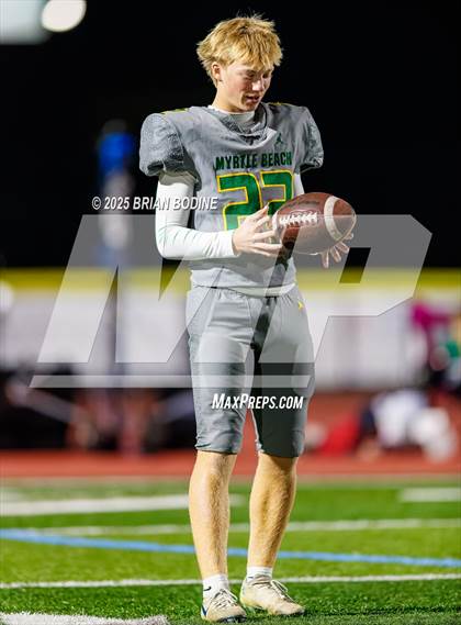 Thumbnail 2 in West Florence vs Myrtle Beach (SCHSL 5A Div 2 Round 2) photogallery.