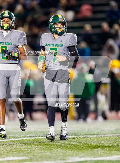 Thumbnail 1 in West Florence vs Myrtle Beach (SCHSL 5A Div 2 Round 2) photogallery.