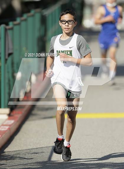 Thumbnail 3 in Bishop Amat @ Damien Dual Meet photogallery.